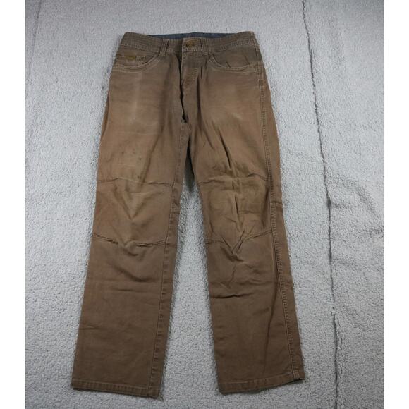 Kuhl Kanvus Jean 30x32 Brown Hiking Utility Pants - Picture 1 of 12